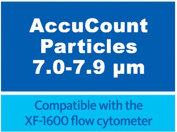 AccuCount Rainbow Particles 7.0-7.9 μm